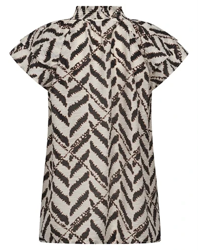 Co' Couture - MemphisCC Sunrise Top - Off White